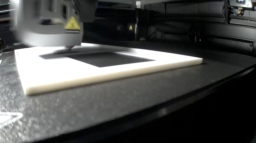 Timelapse 3D Druck Schablone